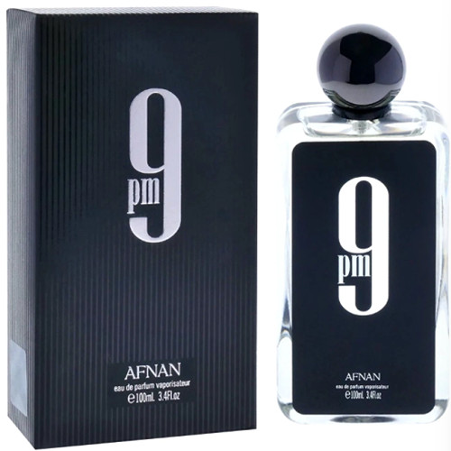 NEW Super Fragrances 100ml 3.4oz Afnan 9 PM Eau de Parfum Spray, Men’s Cologne