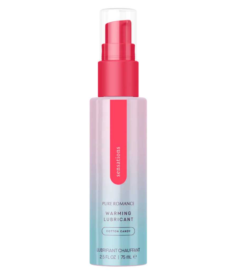 Pure Romance SENSATIONS COTTON CANDY Warming Lubricant NEW! FREE SHIPPING