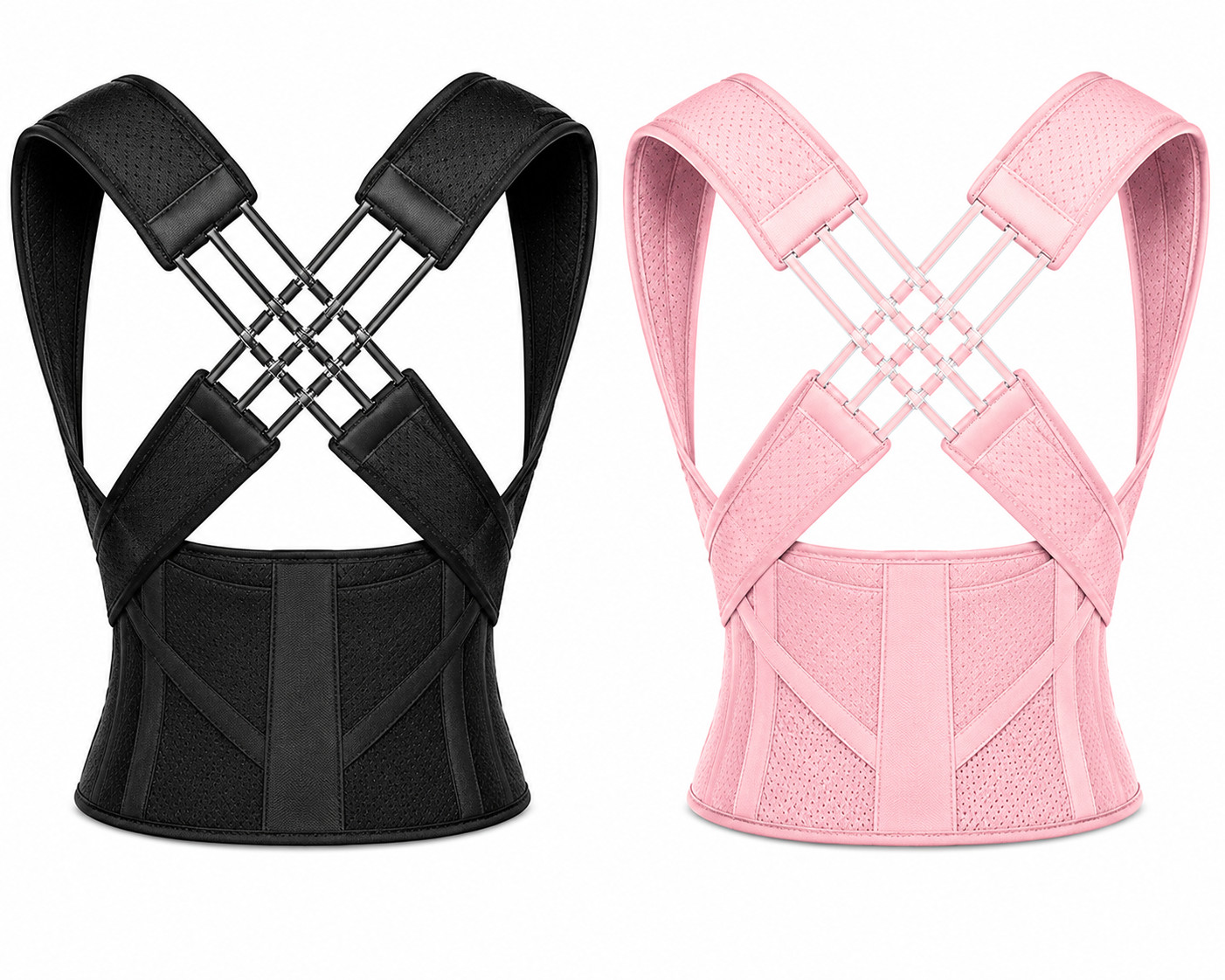 Back Brace Posture Corrector for Women and Men, Shoulder Straightener Adjustable