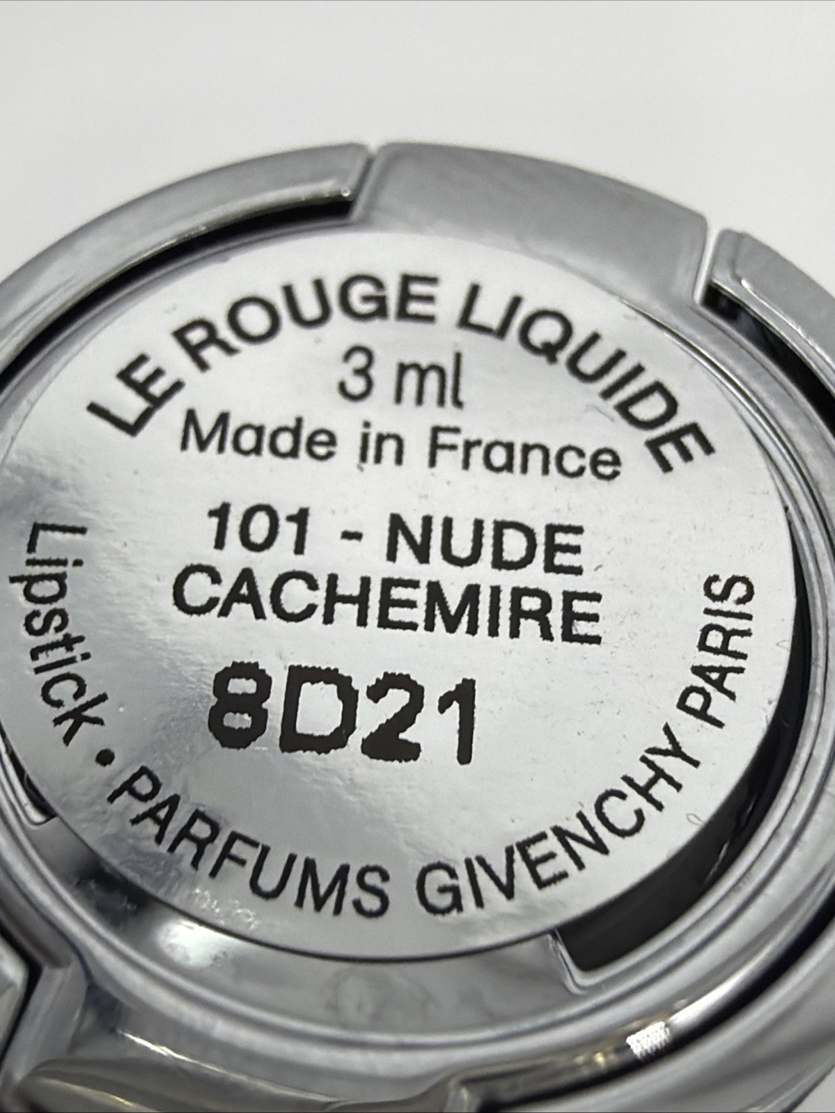 GIVENCHY LE ROUGE LIQUIDE LIPSTICK 101 NUDE CACHEMIRE (G4)