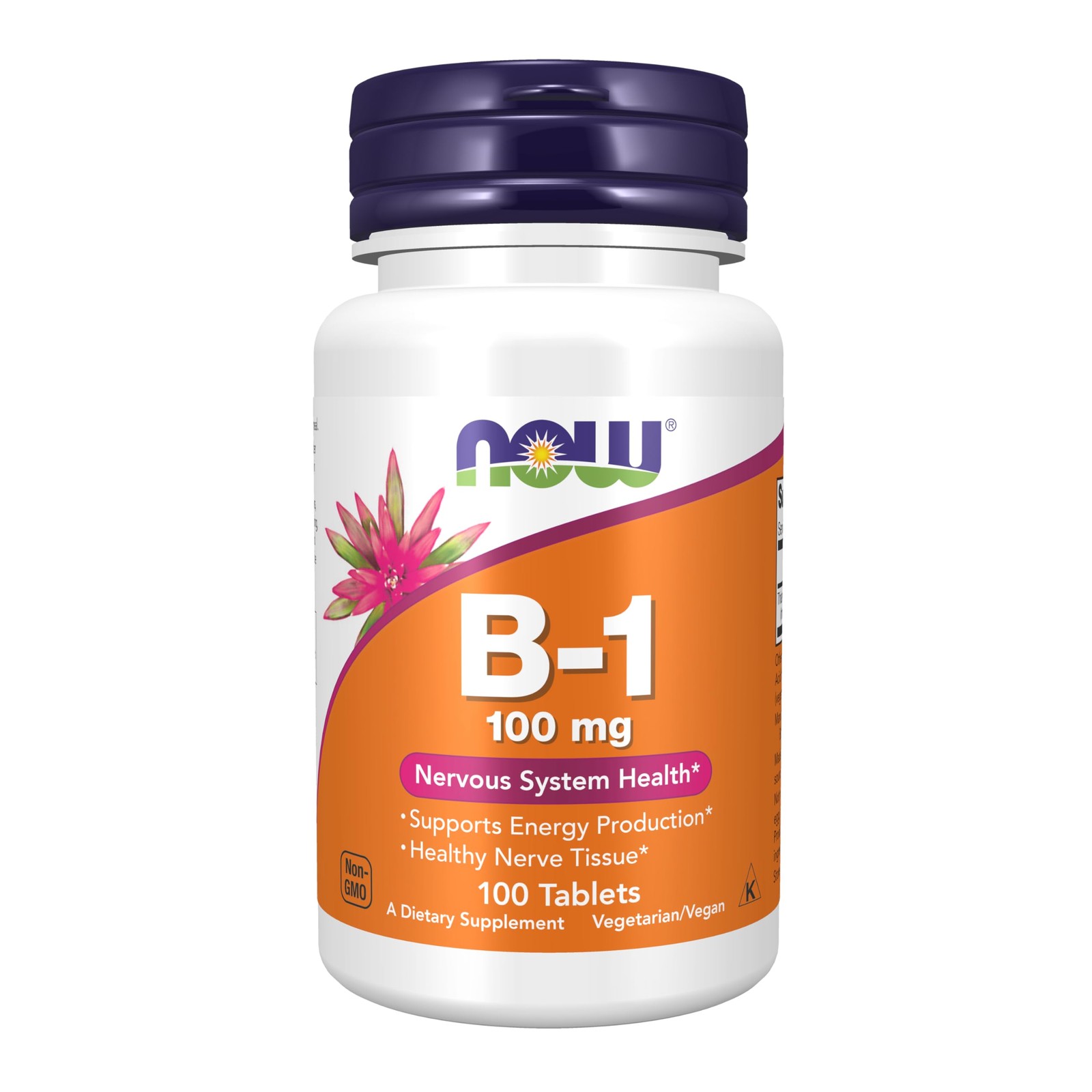 Vitamin B1 Thiamin 100 Count Capsules Supports Energy Digestion Nerve Health