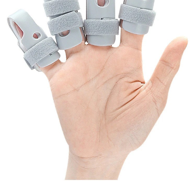 1PC Finger Splint Support Brace Finger Immobilizer Sleeve Injury Recovery