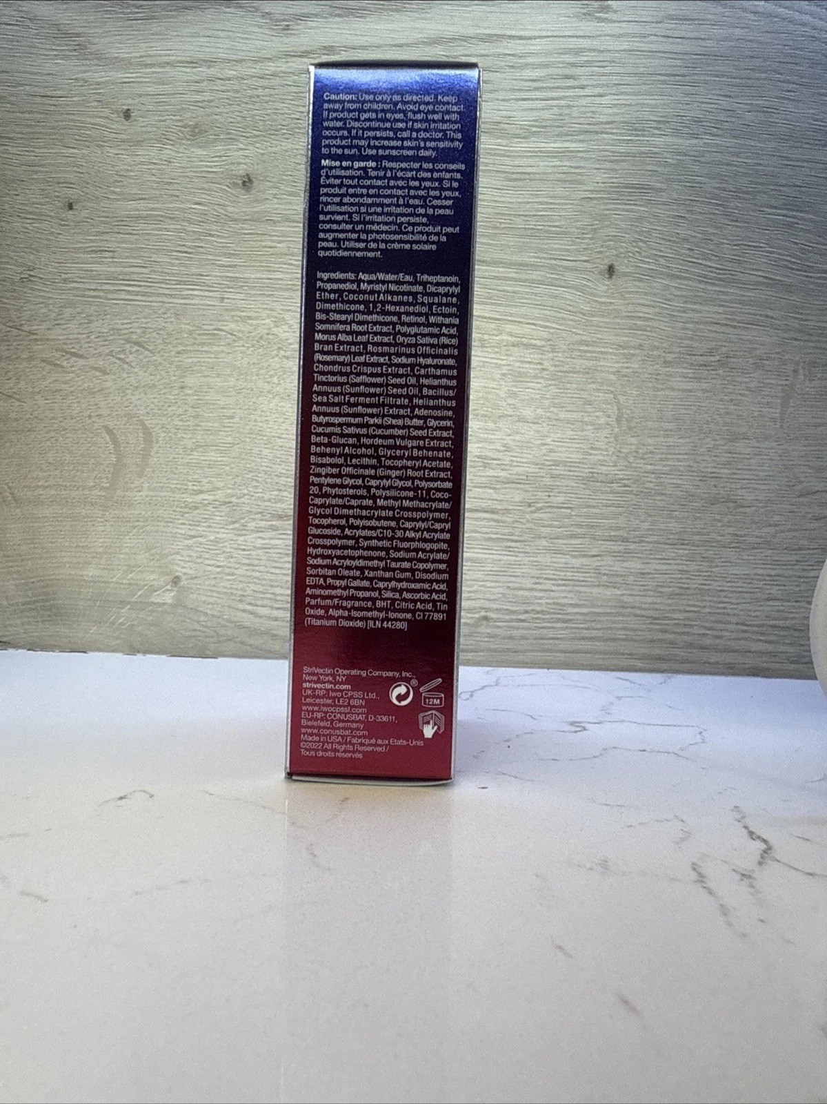 StriVectin Advanced Retinol Nightly Multi-Correct Serum 1 oz Anti Aging Night