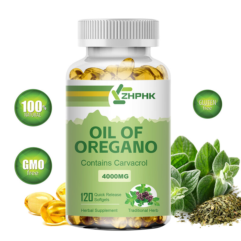 Oil of Oregano 4000mg – Heart, Digestive Health, Immune Support – with Carvacrol