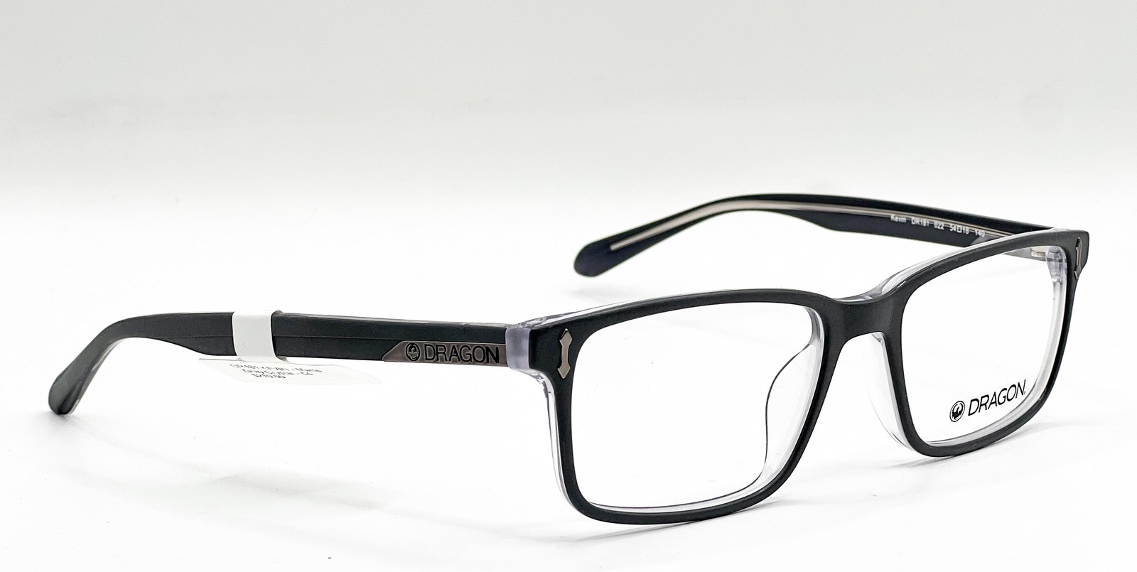 NEW DRAGON KEVIN DR181 022 MATTE GRAY CRYSTAL AUTHENTIC EYEGLASSES 54-18