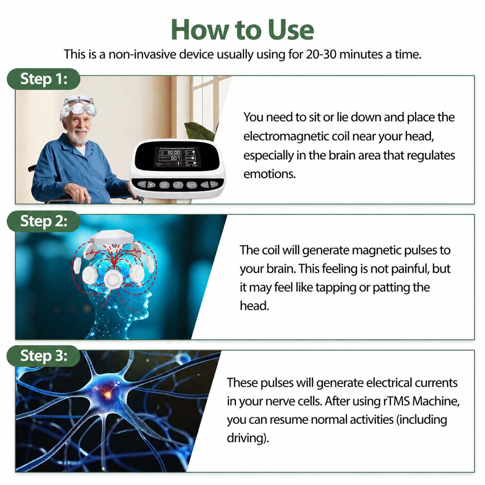 Brain Wellness Support for Anxiety Depression 11 Wok Modes Depression Anxiety