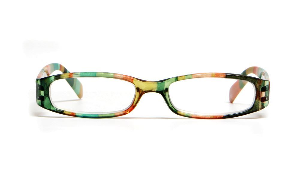 Calabria Striped Womens Reading Glasses&Match Case R576 33 Color&Power to Choose