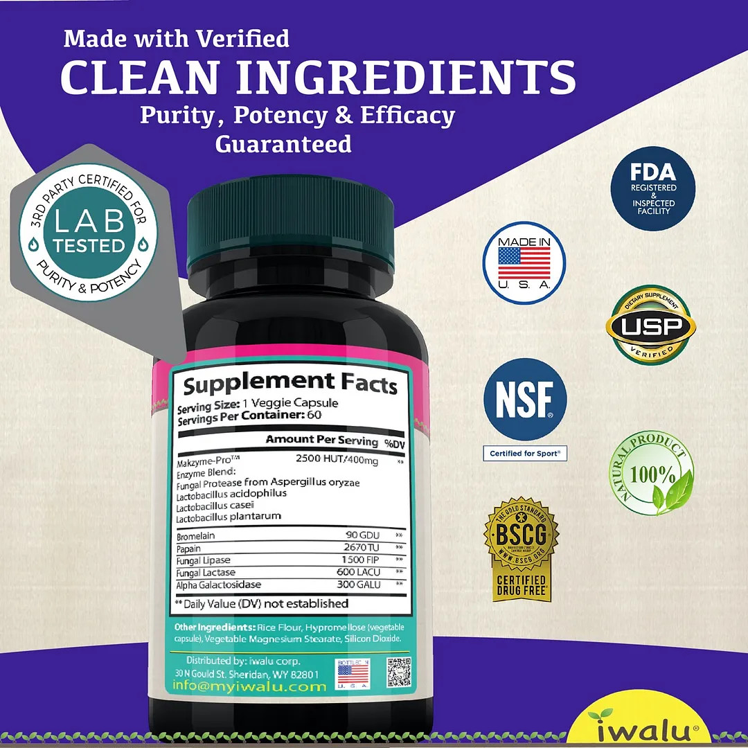 Lactobacillus Acidophilus Lactobacillus | Best Supplement Capsules FREE SHIP