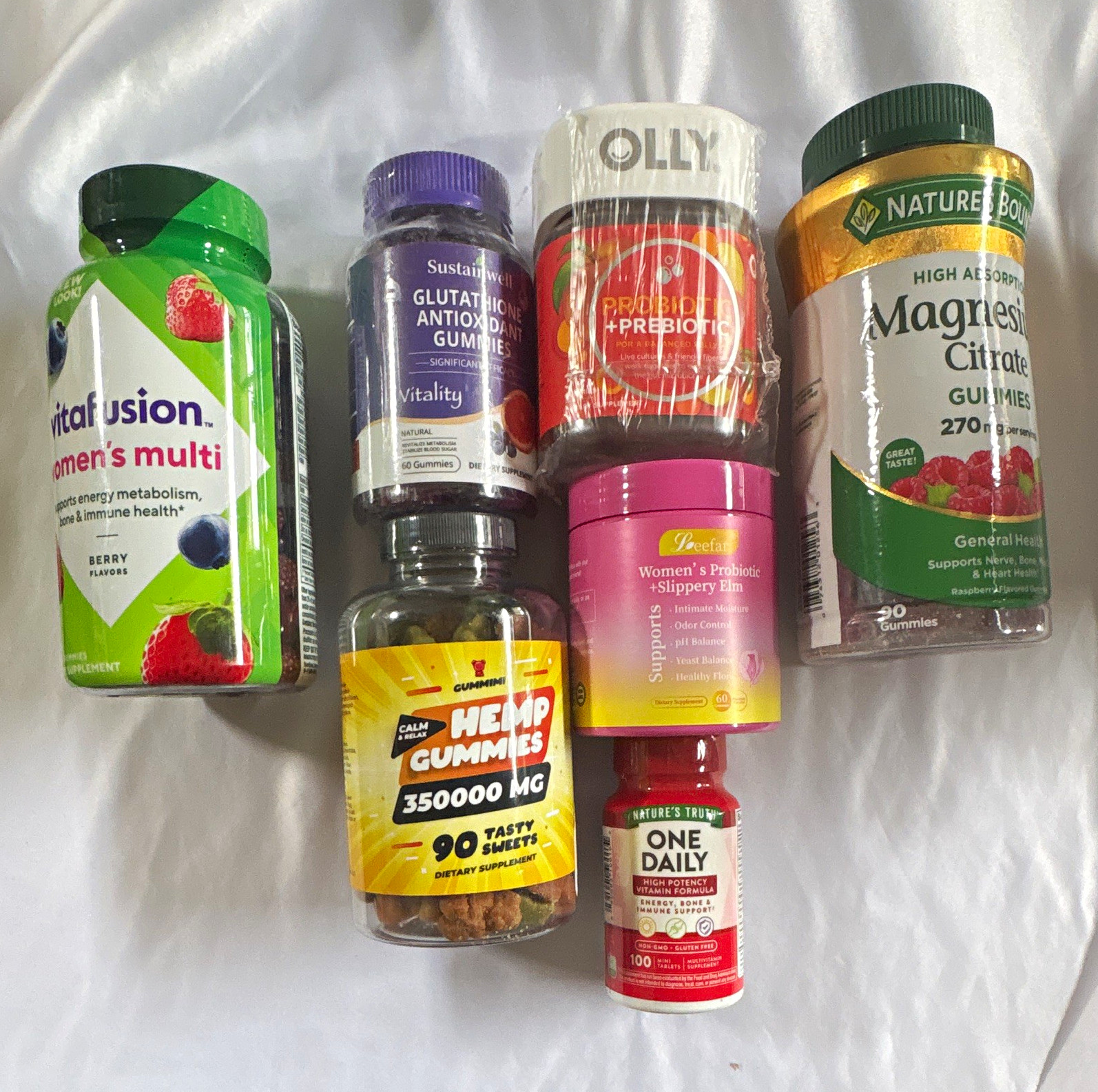 Mixed Brands Dietary Supplement Gummies Women’s Digestive/Immune, Mg Citrate