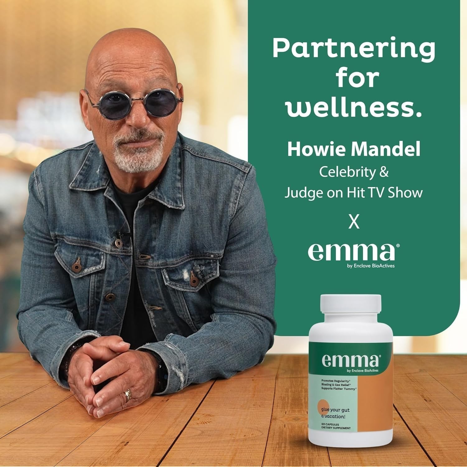 2bottle NEW Emma Gut Health 60Caps | Leaky Gut Repair with Magnesium & Berberine