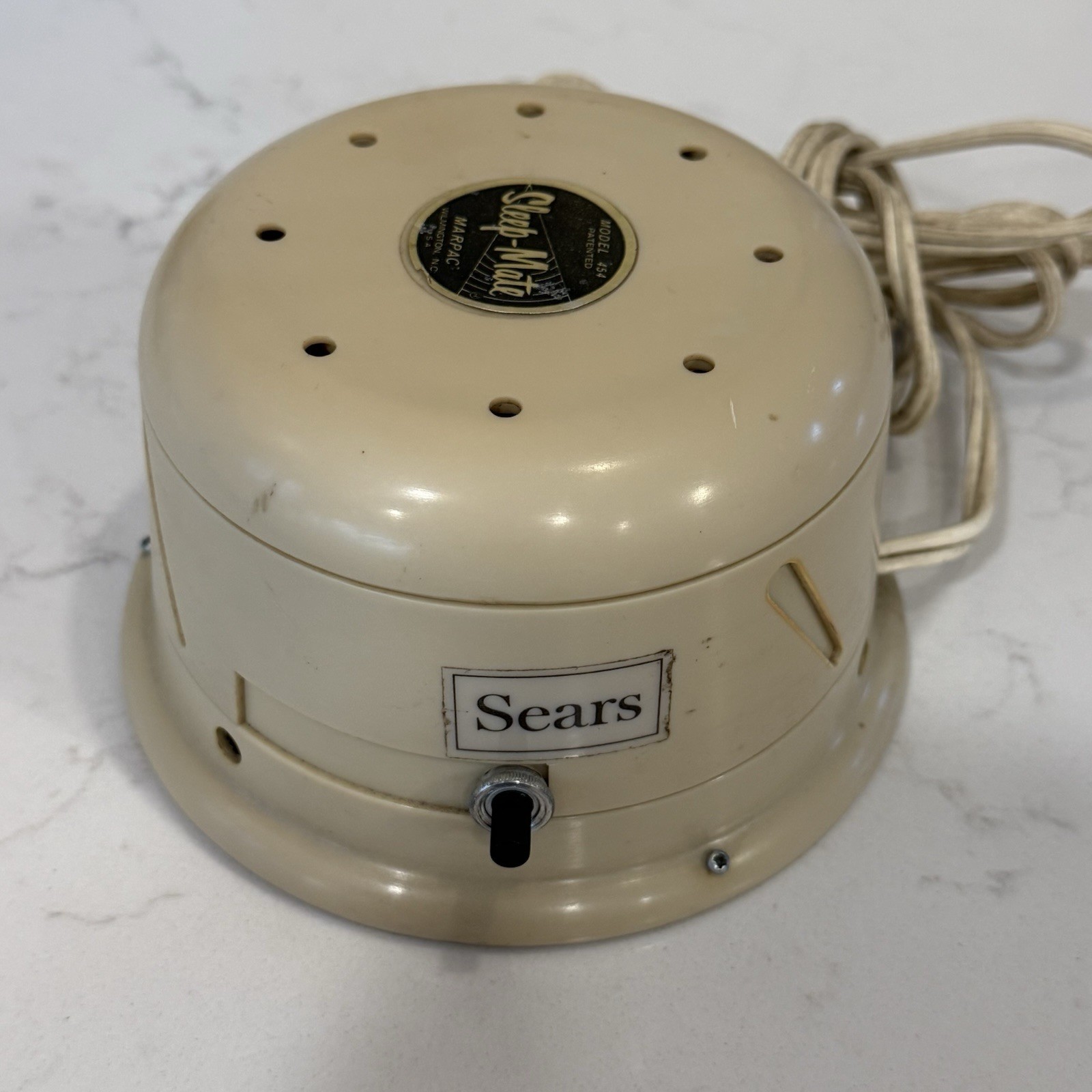 Vintage 1960’s Marpac Sleep-Mate Model 454 Sound Machine TESTED WORKING