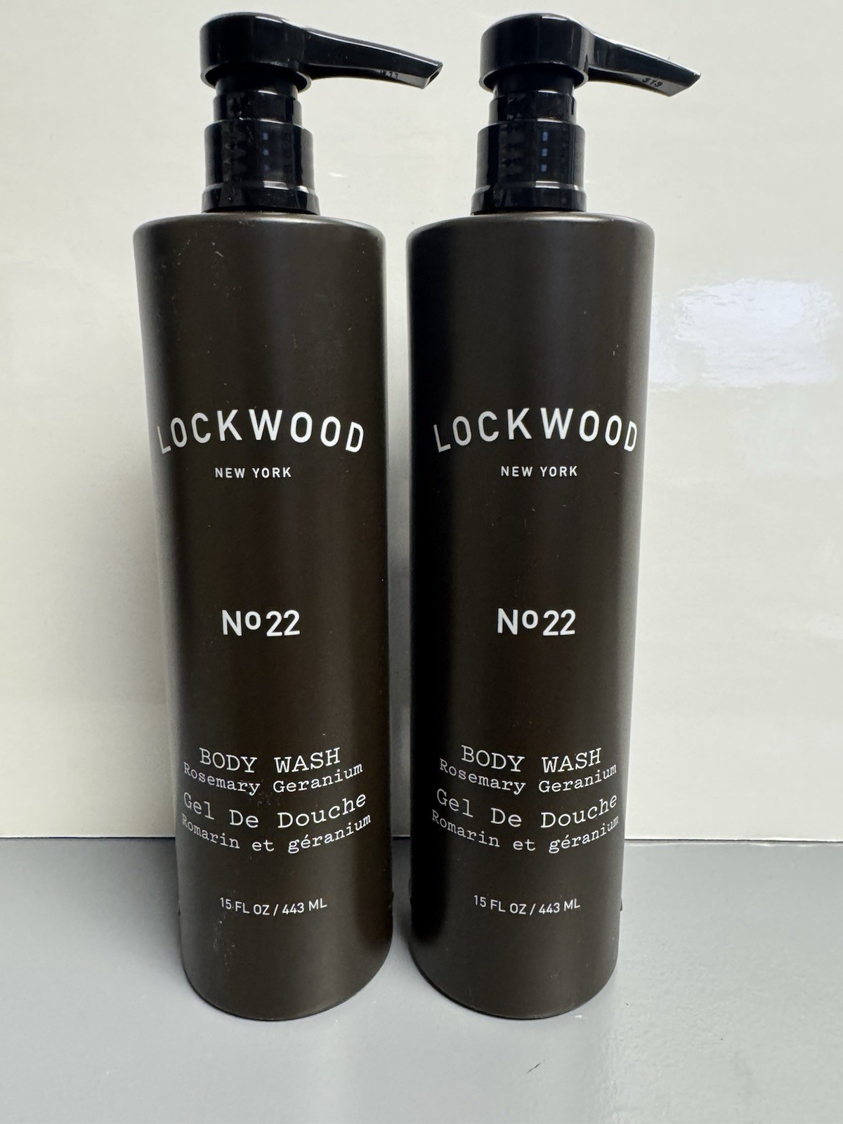 2 PACK Lockwood New York Body Wash (Nº22) Gilchrist & Soames New 15oz Dovelok