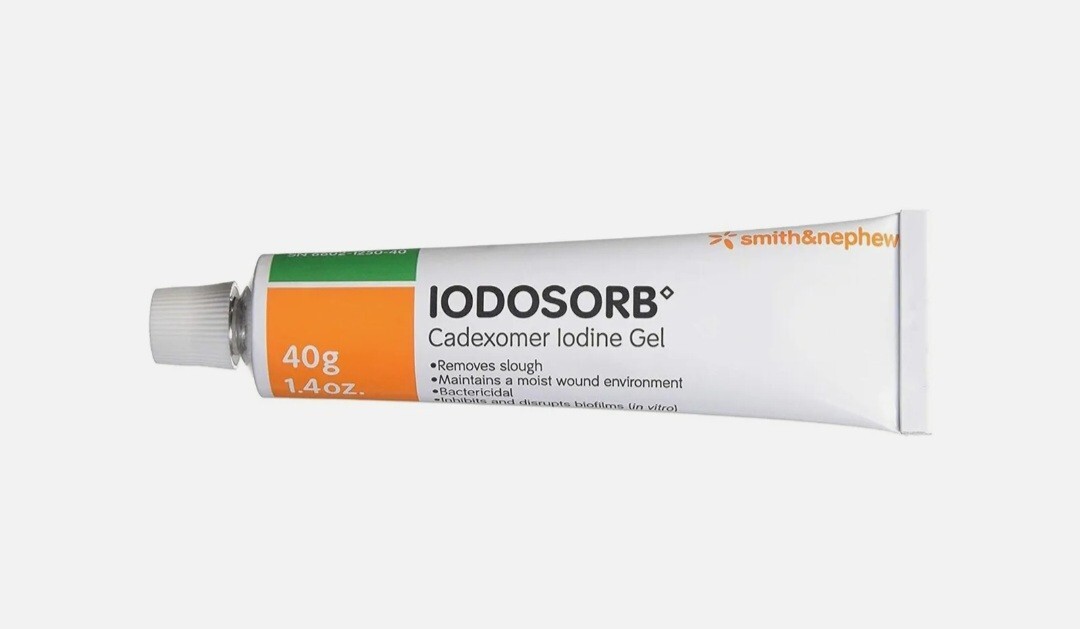 Smth & Nephew Iodosorb Antimicrobial Wound Gel Cadexomer Iodine Gel 40g
