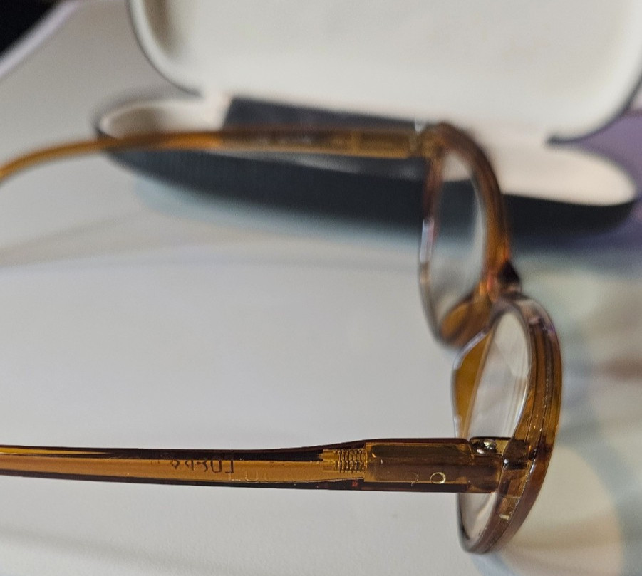 Lucky Brand Tortoiseshell Eyeglasses 51-17-140 Classic Cat Eye Optical Frames