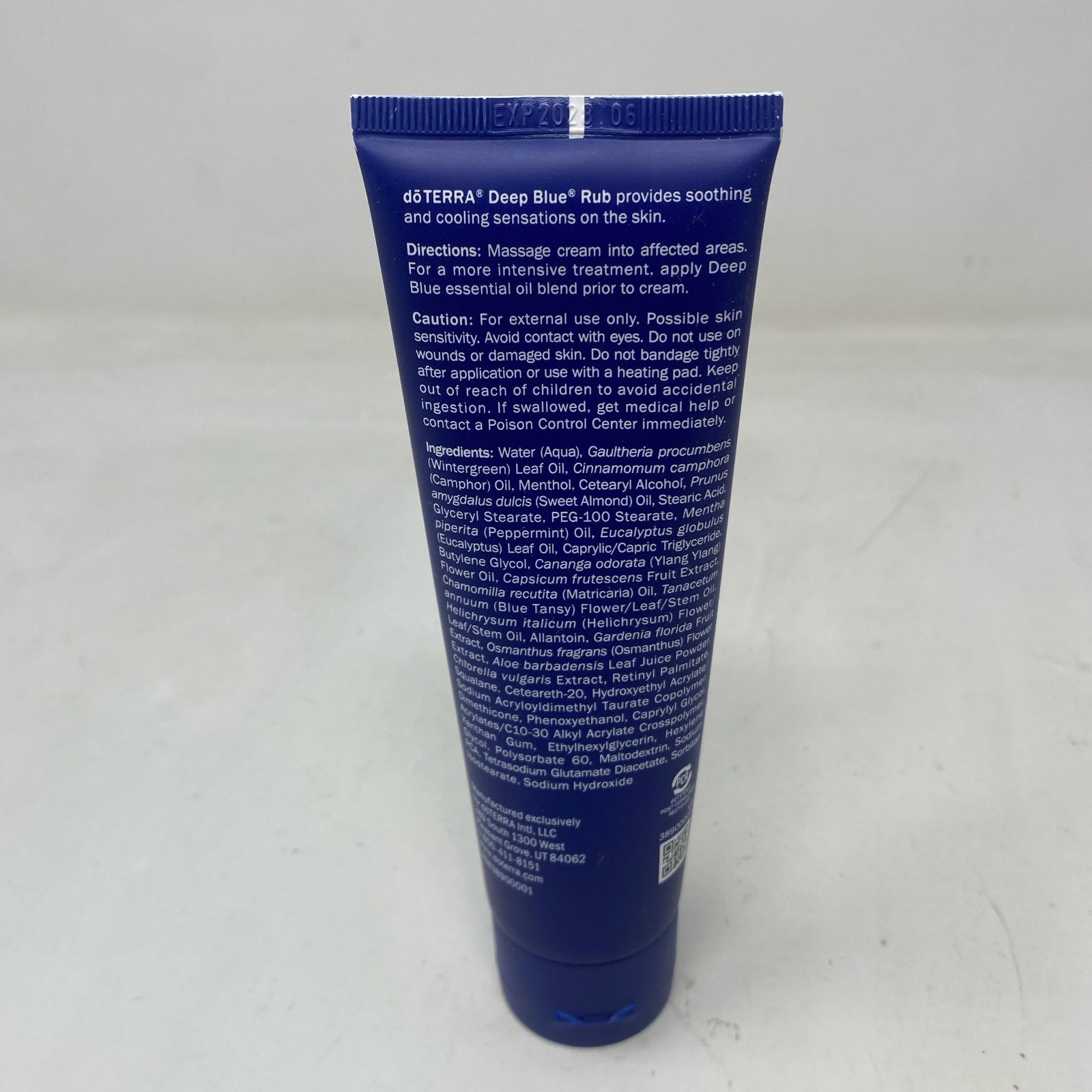 doTERRA Deep Blue Rub 4 fl oz 120 mL Topical Cream – Blue