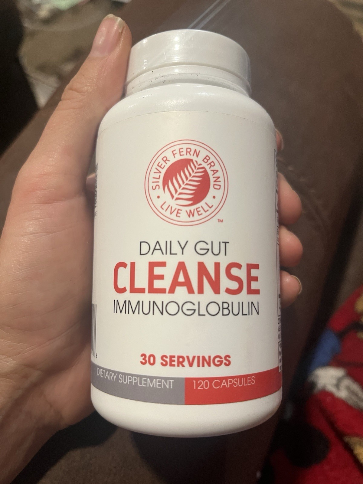 Silver Fern Cleanse – Daily Gut – 1 Bottle – 120 Capsules – 30 Day Sup
