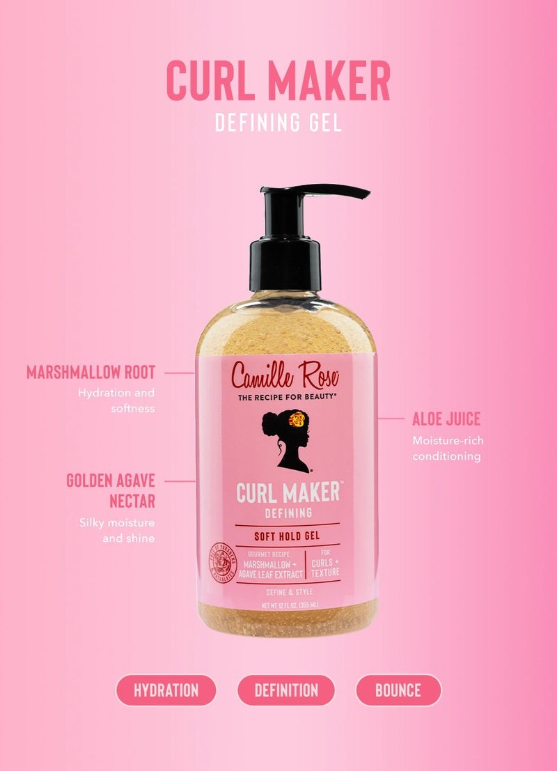 Camille Rose Curl Maker Defining Gel 12 FL OZ