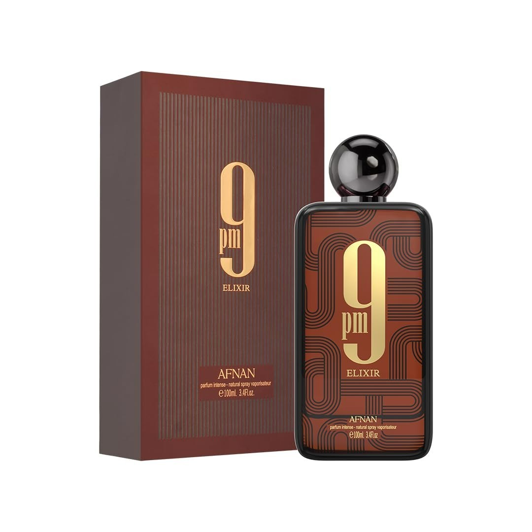 9PM Elixir Parfum Intense by Afnan Extrait de Parfum 3.4 oz