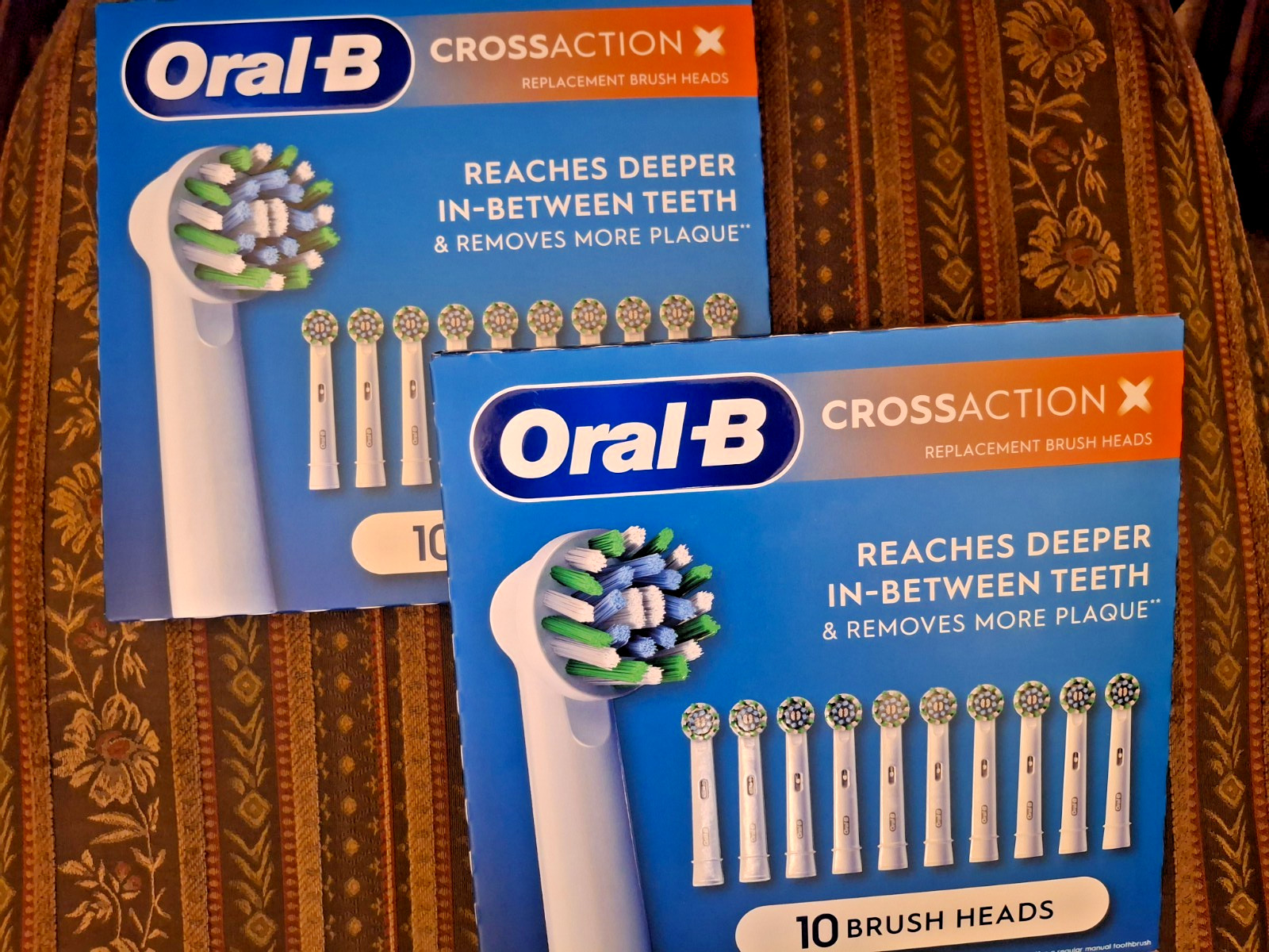 Oral-B Cross Action X – Replacement Brush Heads- 26 Count (look at pictures)