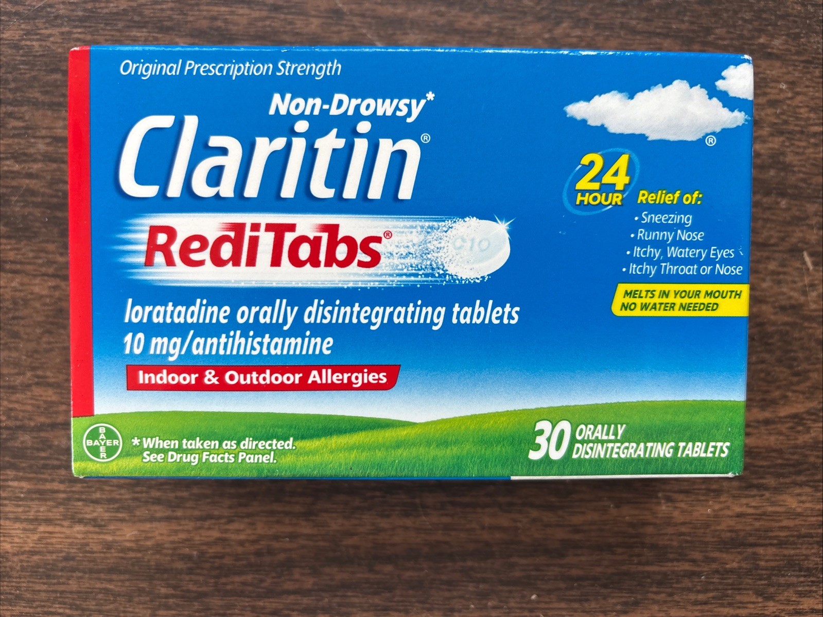 Claritin 24HR RediTabs Allergy Tablets 30ct Exp-10/27