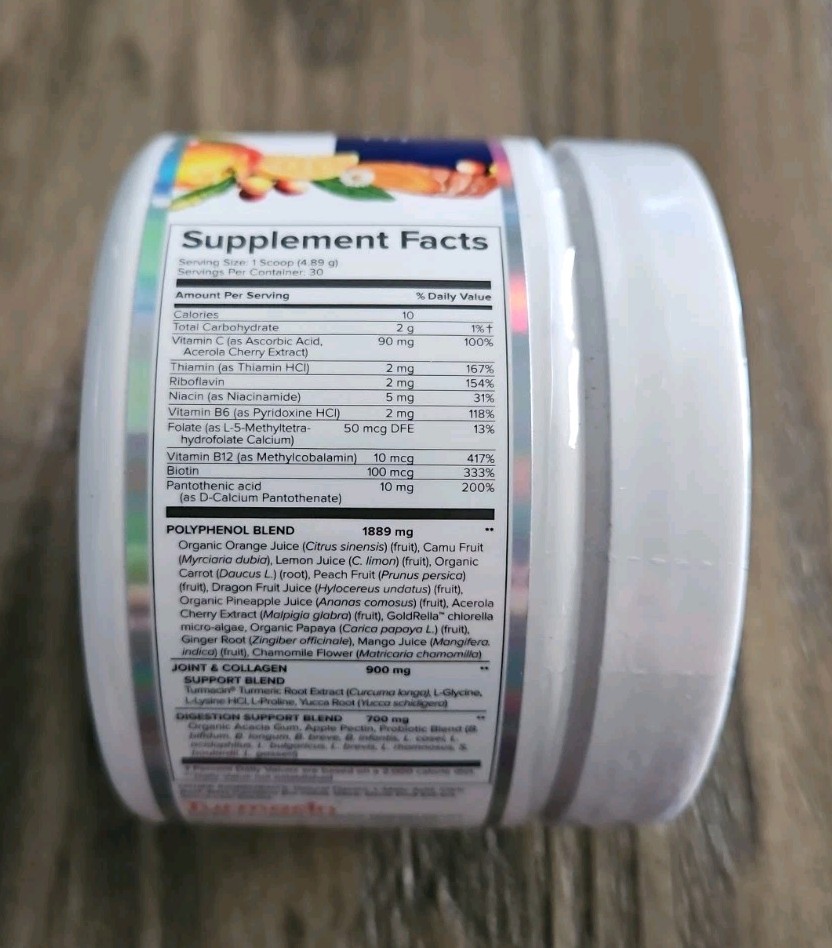 Gundry MD Essential Orange Powder Concentrated Orange Polyphenol 5.19 oz SEALED