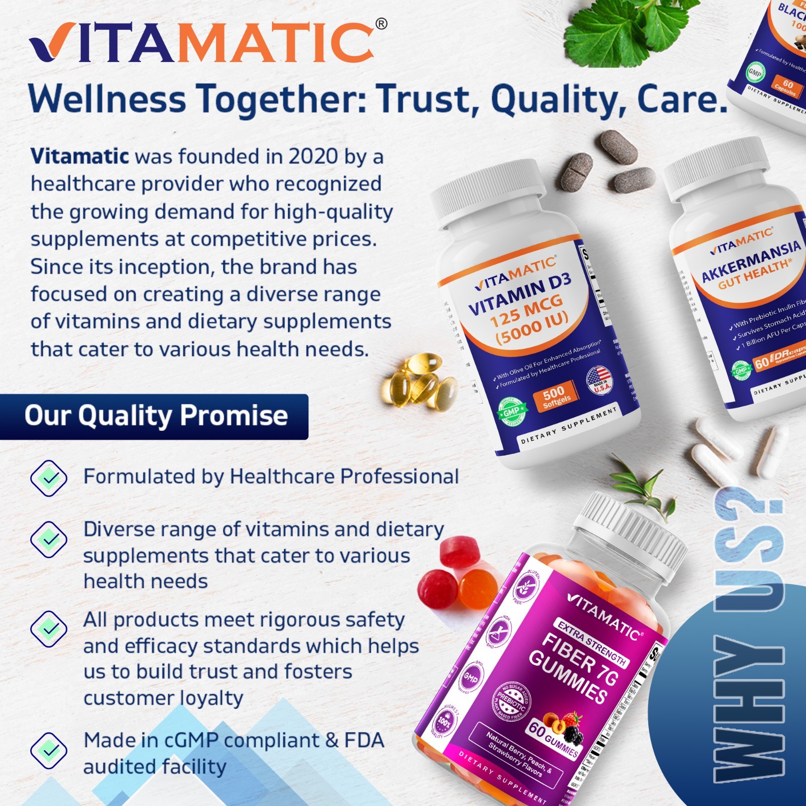 Vitamatic Niacin (Vitamin B3) 500mg, Sustained Release – 240 Tablets