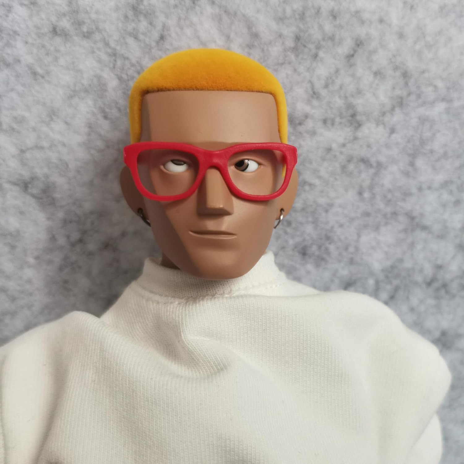 3X 1/6 Custom Scale Eyeglasses Frame for 12″ Male Female Action Figure Doll Toy