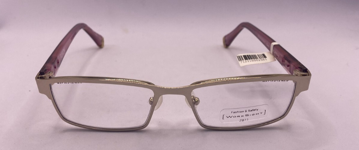 WILEY X FUSION FRAMES ONLY EYEGLASSESGOLD PINK 53-14-140