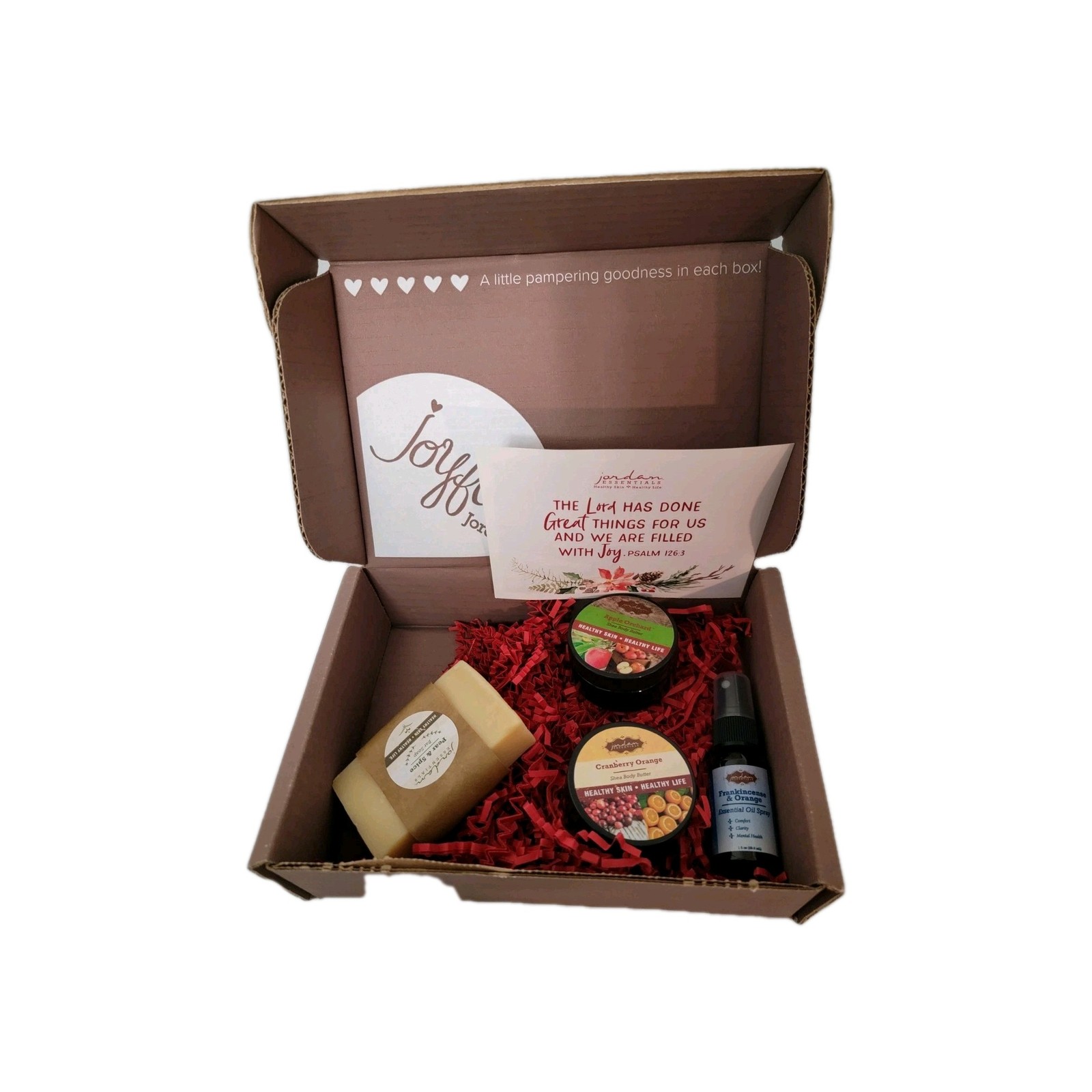Jordan Essentials Joyful Gift Box Essential Oils & Lotion Bar New Old Stock