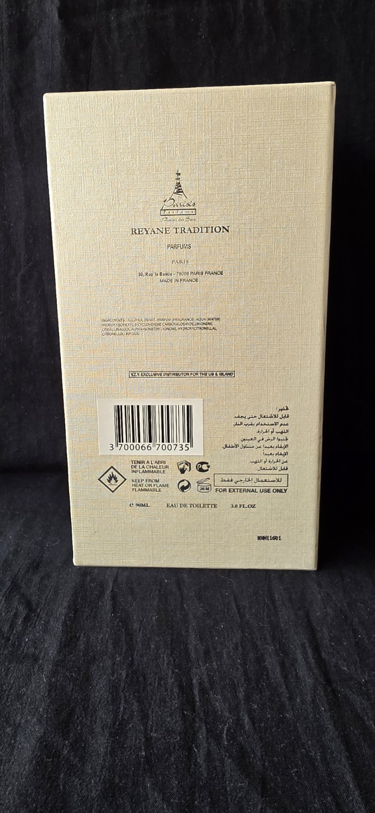 Reyane Tradition Insurrection II Pure Eau de Toilette Spray 3.0 fl oz
