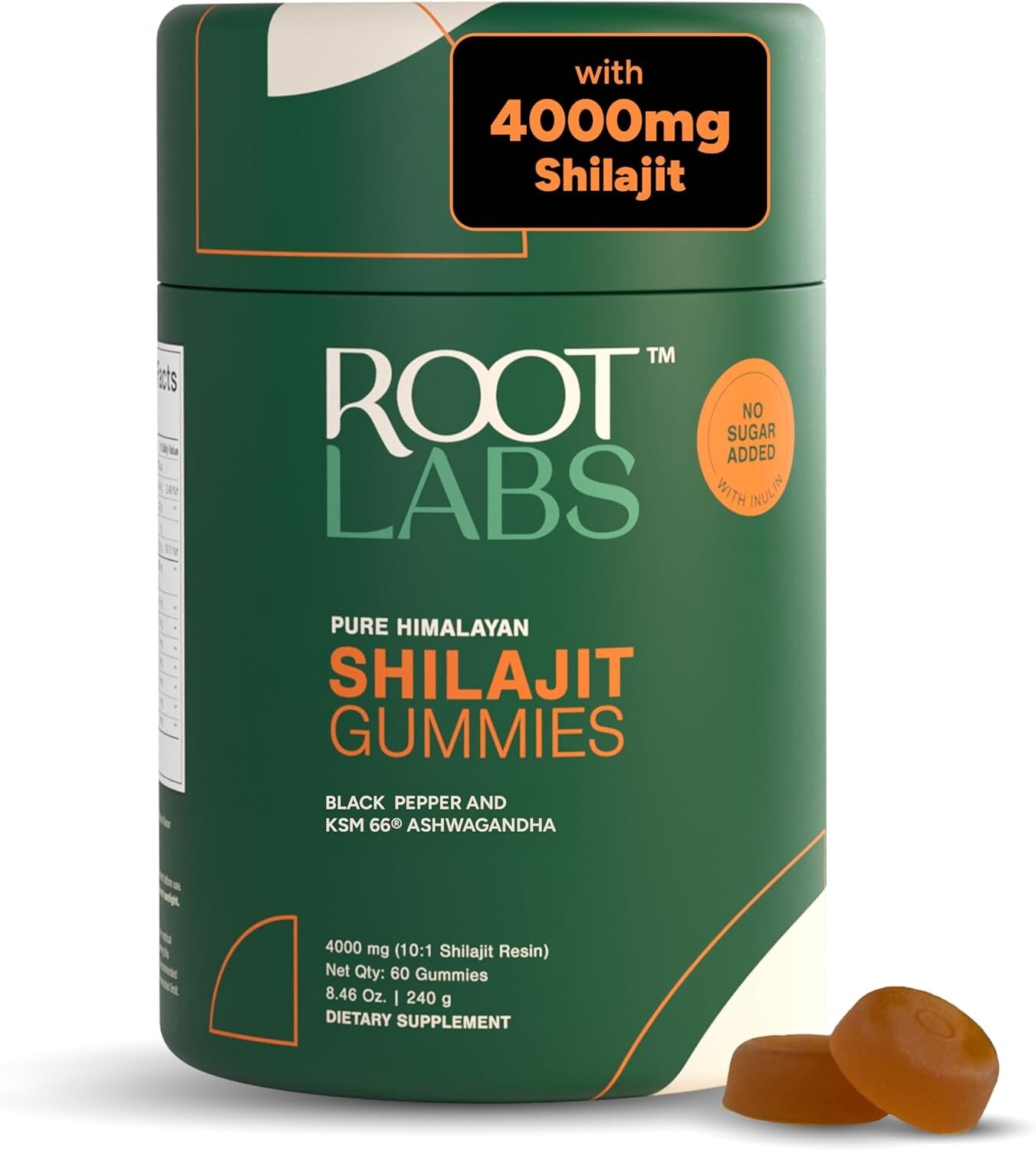 Pure Himalayan Shilajit Gummies I No Added Sugar I KSM-66 Ashwagandha, Gokshura