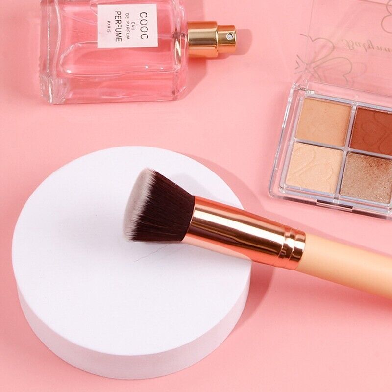2-8pcs Pro Foundation Makeup Brush Flat Top Kabuki for Blending Liquid Cream US