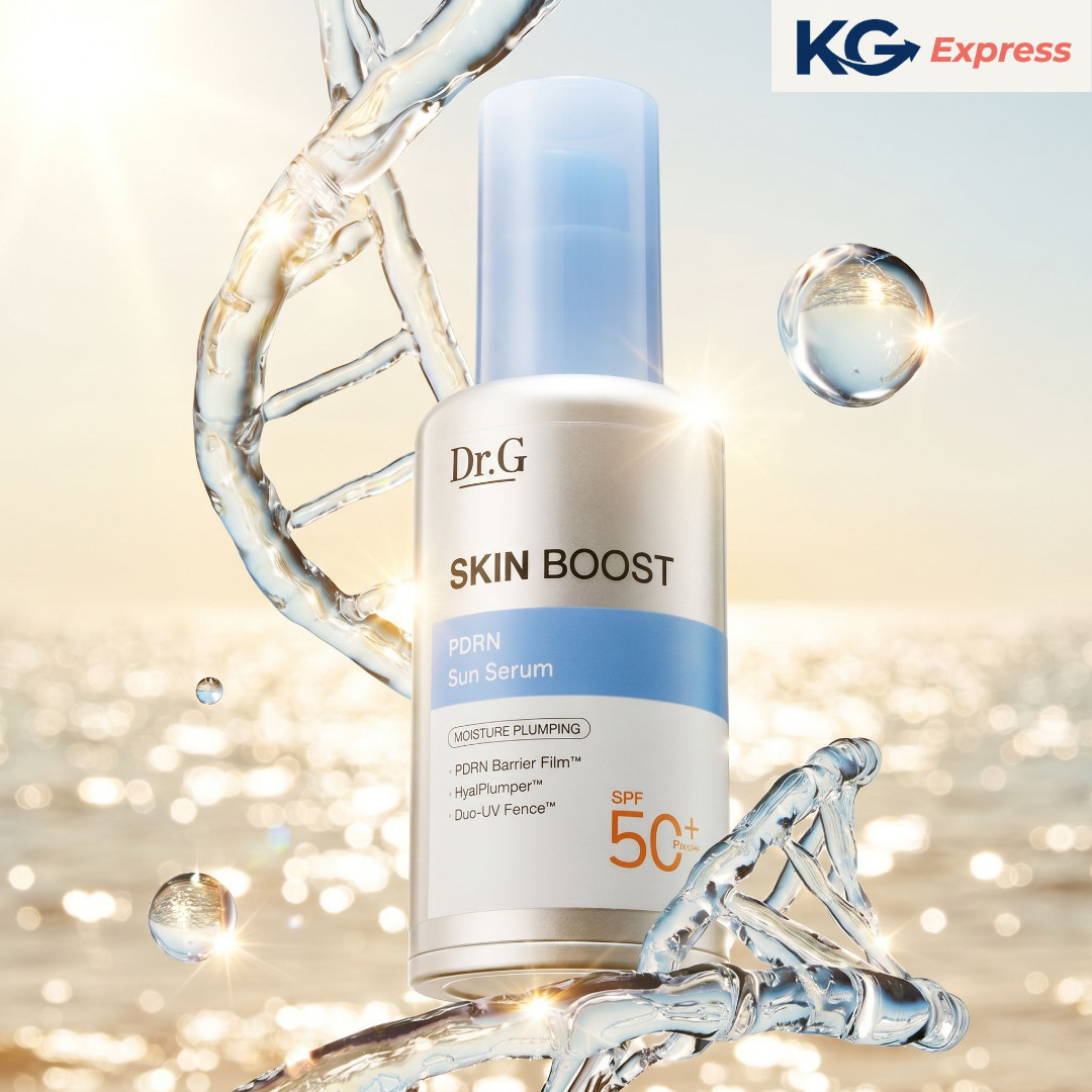 Dr.G Skin Boost PDRN Sun Serum SPF50+ PA++++ 50ml Hydrating Non-Sticky Sunscreen