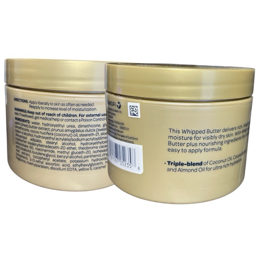 2-Gold Bond Ultimate Radiance Renewal Whipped Shea Body Butter Lotion 8 oz Read