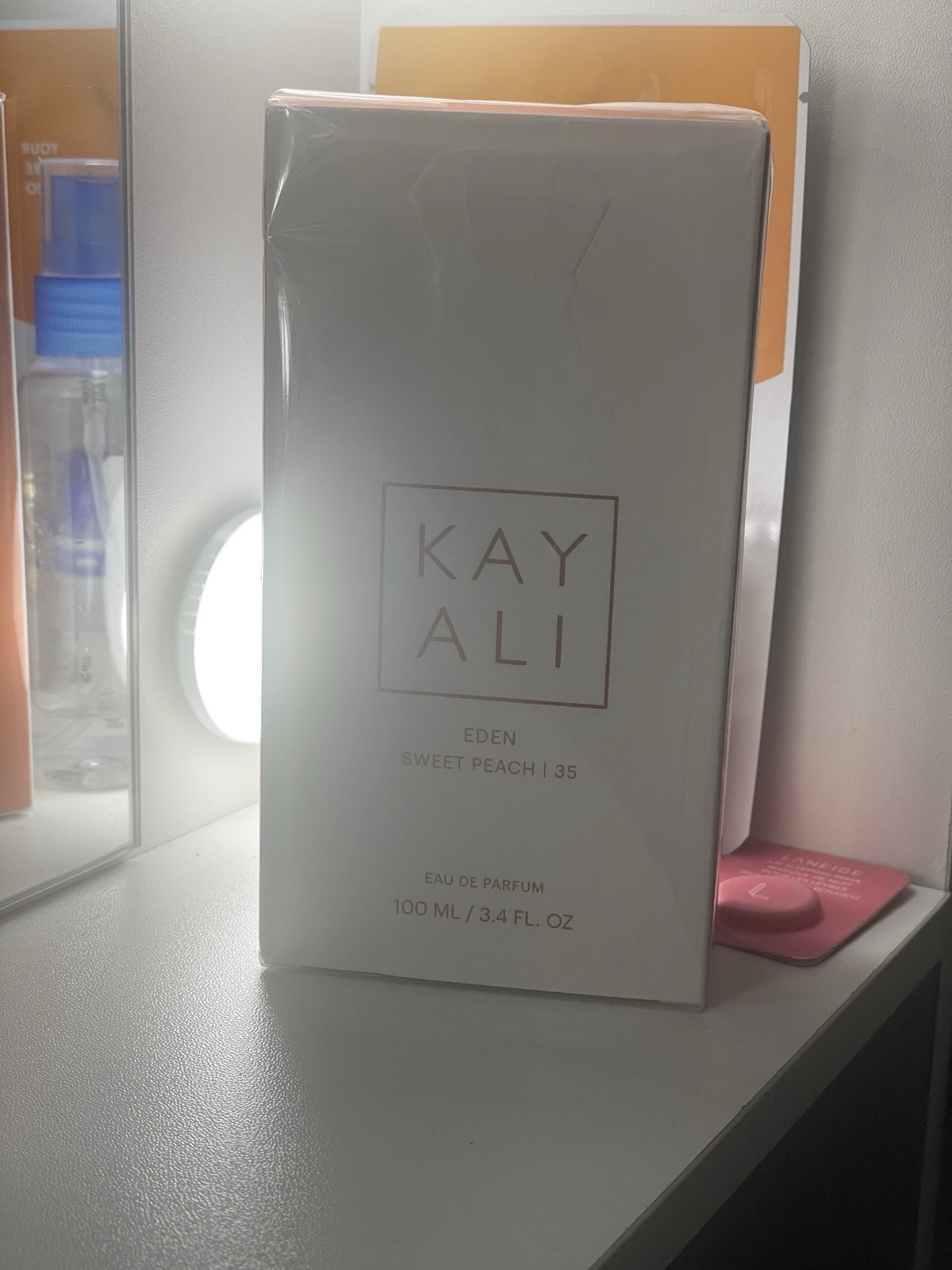 KAYALI Eden Sweet Peach | 35 Eau de Parfum Spray, 3.4 fl oz Regular Size