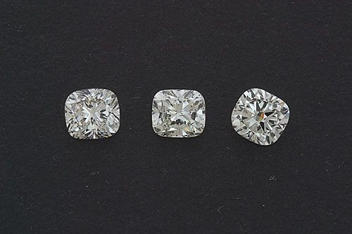 Loose Gems CVD Lab Grown Diamond 2 Ct Cushion Cut D Color IF Clarity Certified