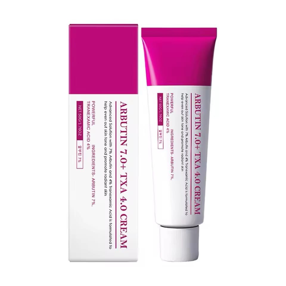 Arbutin 7% Tranexamic Acid 4% Niacinamide Whitening Freckle Cream Facial Black S
