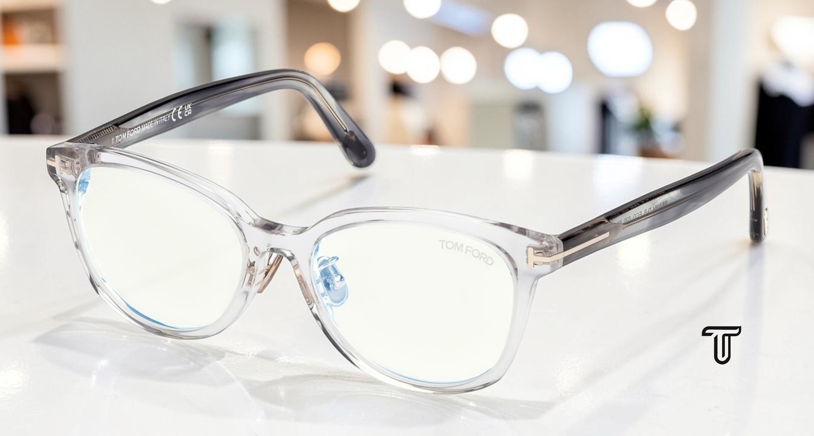 Tom Ford FT6104 D B 020 BB Grey Other 52 mm Women’s Eyeglasses