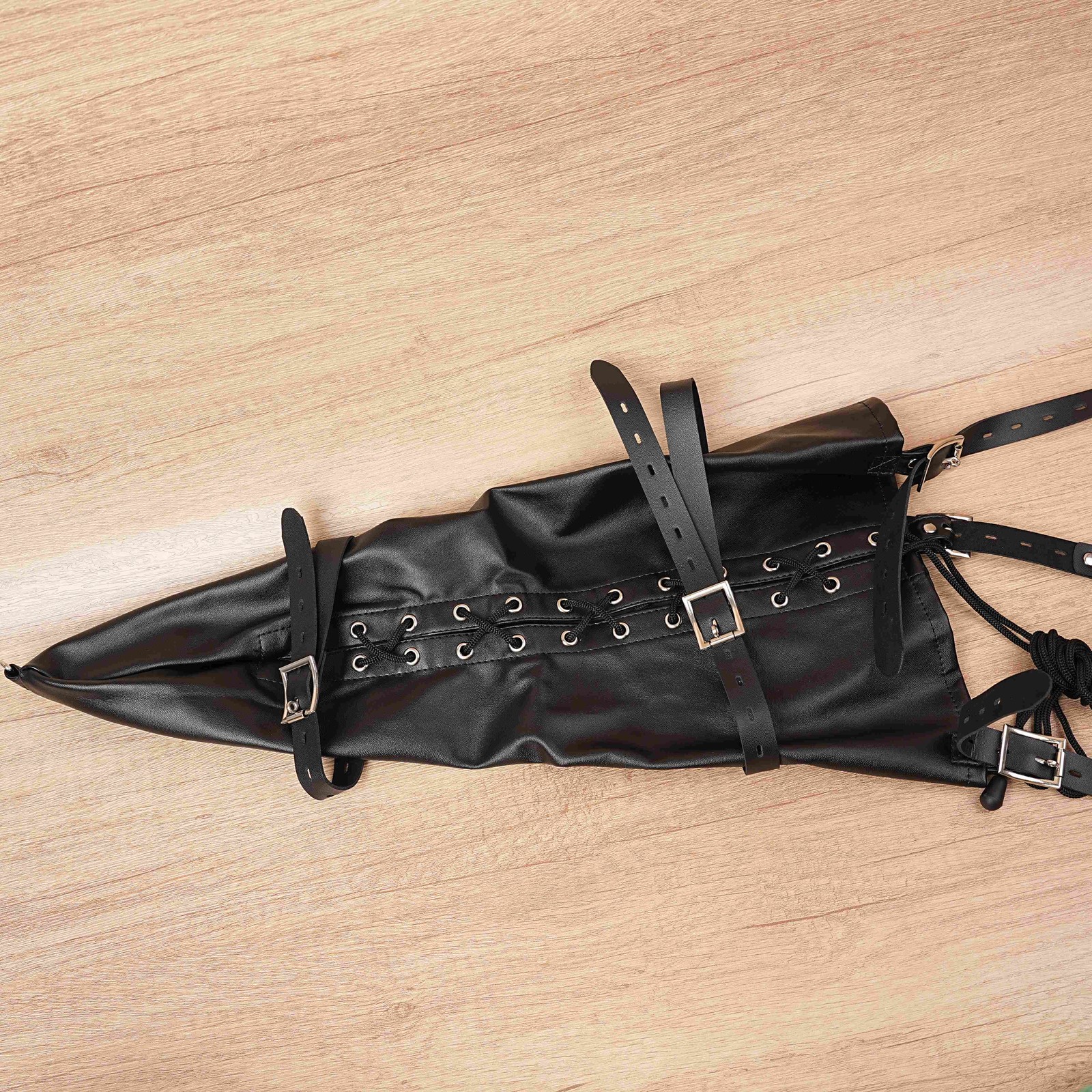 Soft PU Leather Arm Binder Bondage Restraint Arm Binder Gloves For Couples BDSM