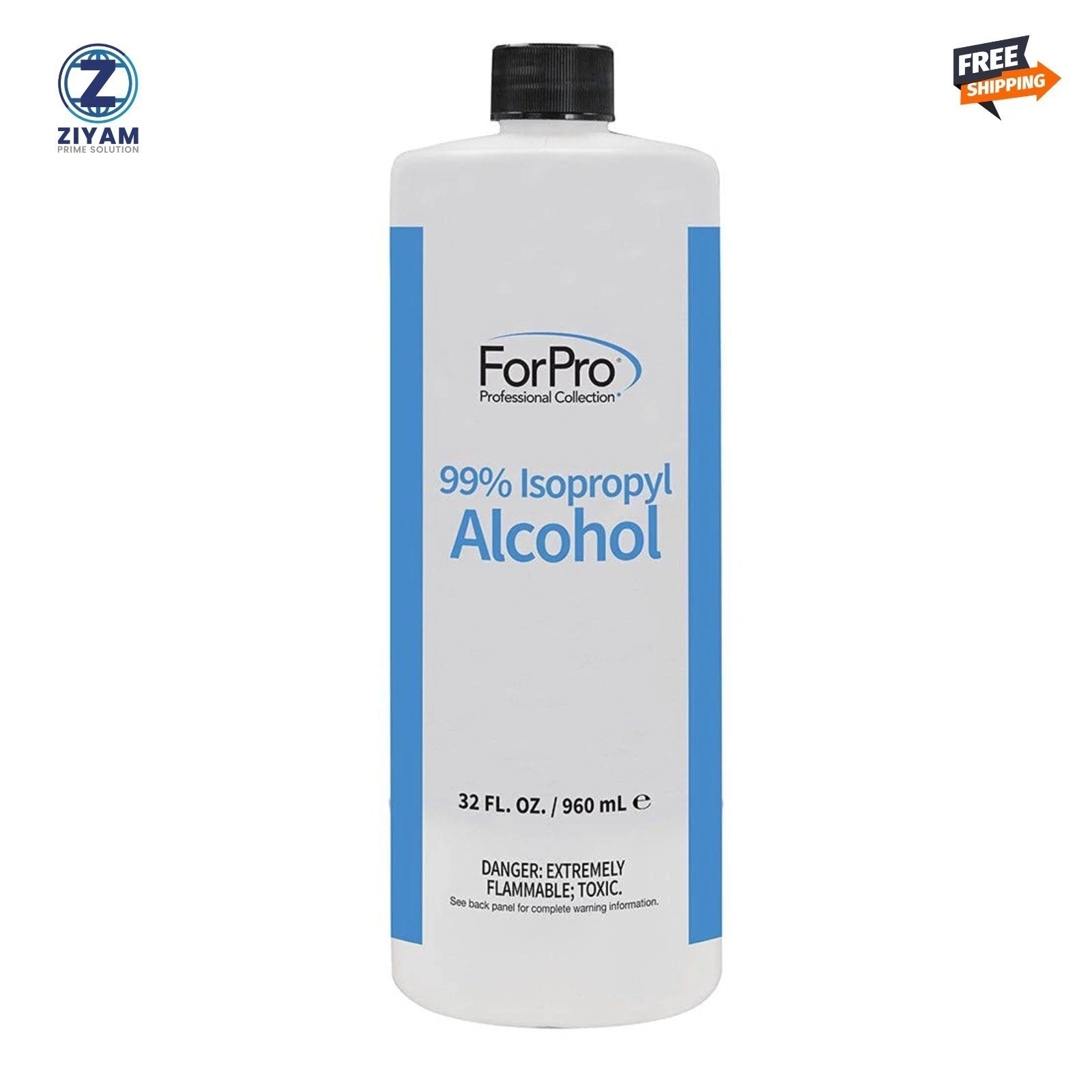 ForPro 99% Isopropyl Alcohol IPA – Pure Concentrated – High Purity – 32 fl oz