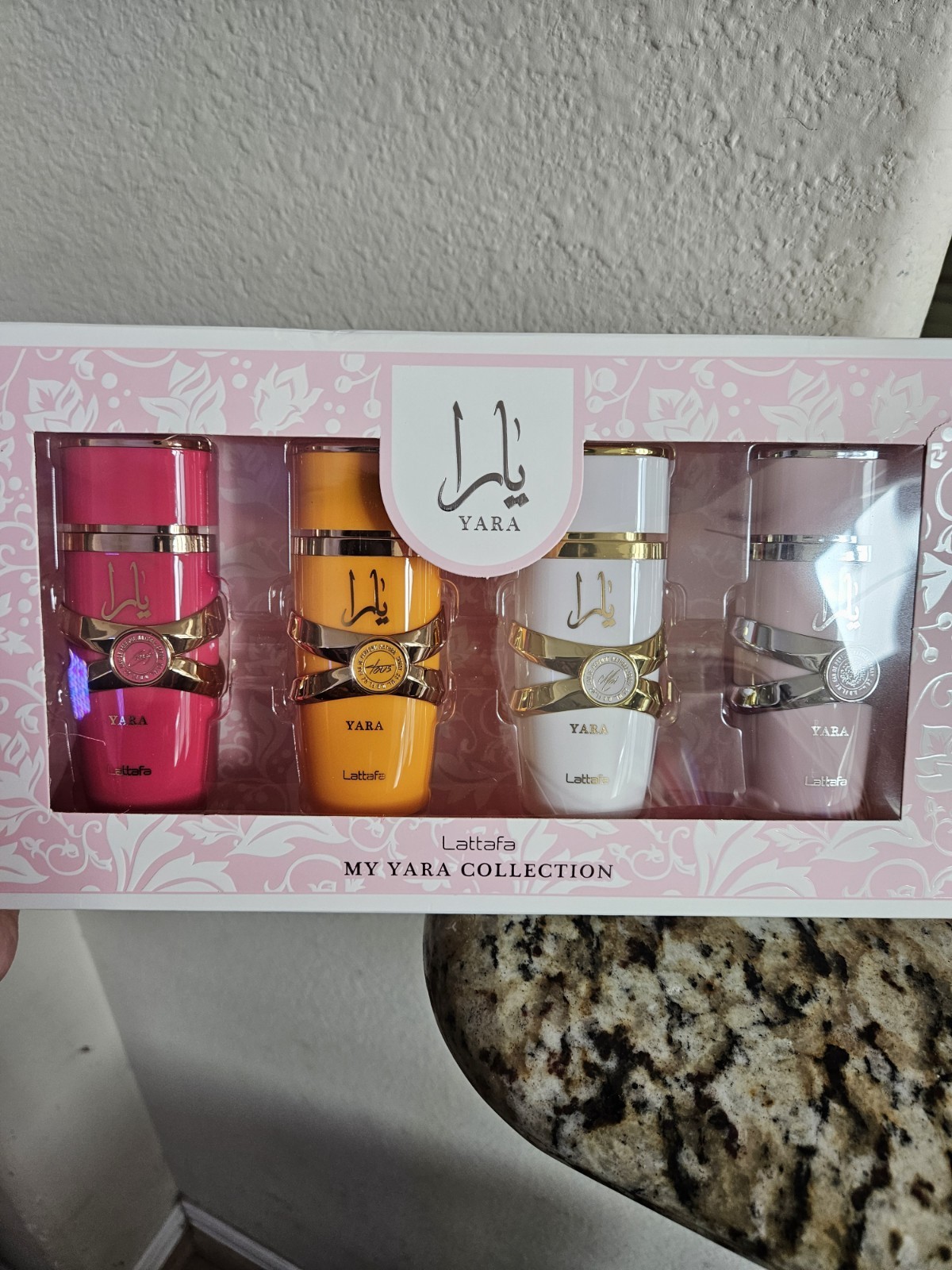 Lattafa My Yara Collection 4pc Travel Size Eau de Parfum Spray Set 25ml x4
