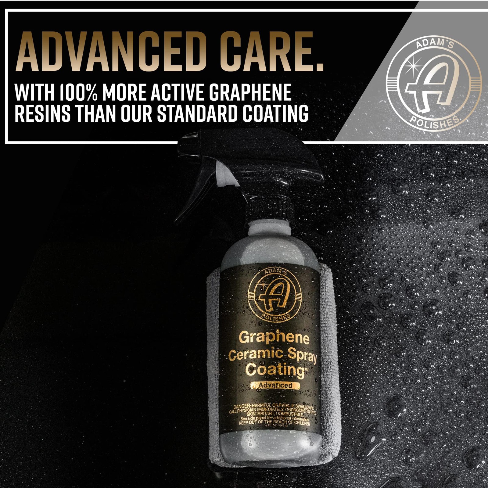 Adam’s Advanced Graphene Ceramic Spray Coating – 18+ Months Sprayable Graphene