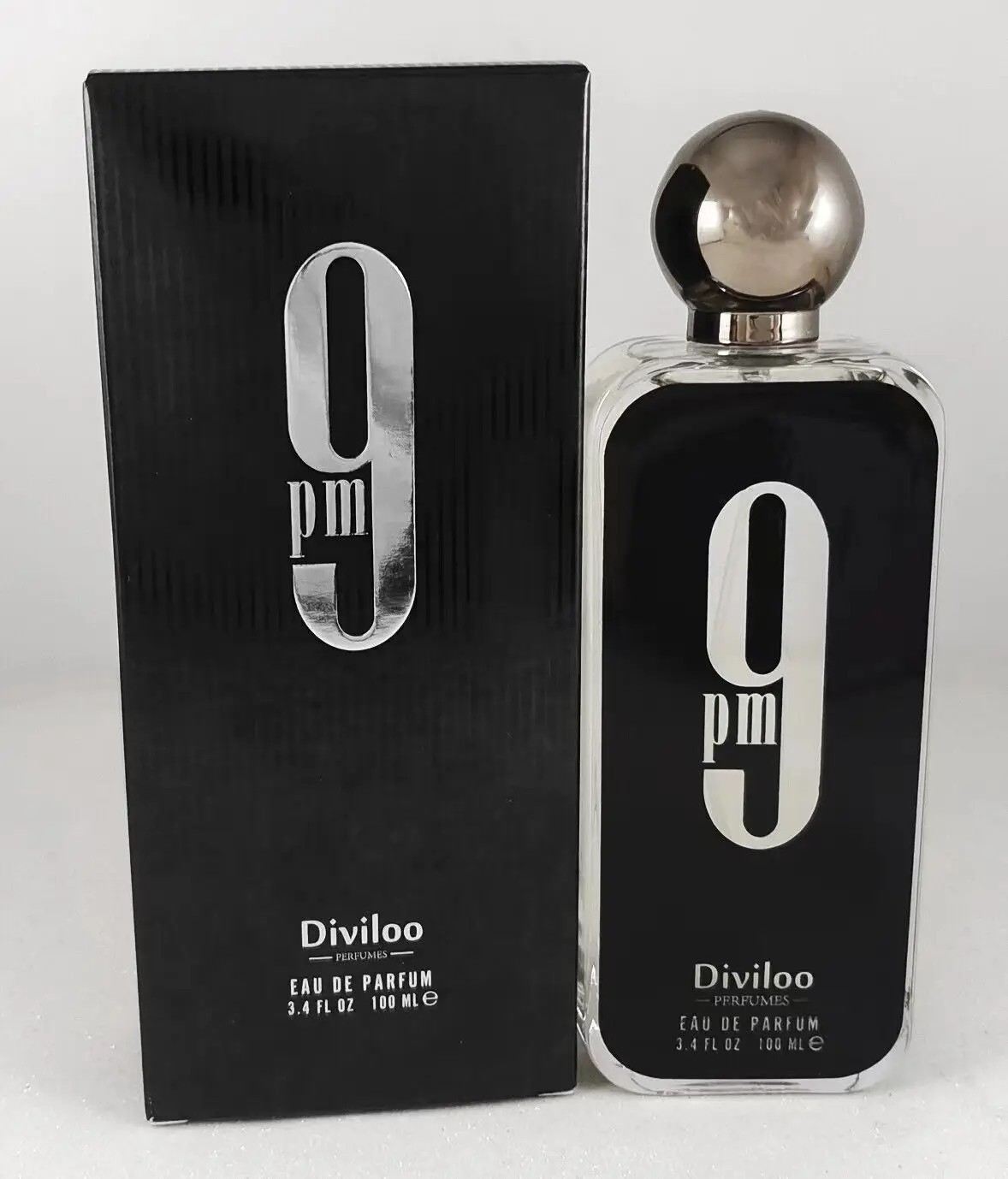 Afnan 9 Pm/Am Eau De Parfum Spray Dive For Unisex Women Men 3.4 Oz / 100 Ml
