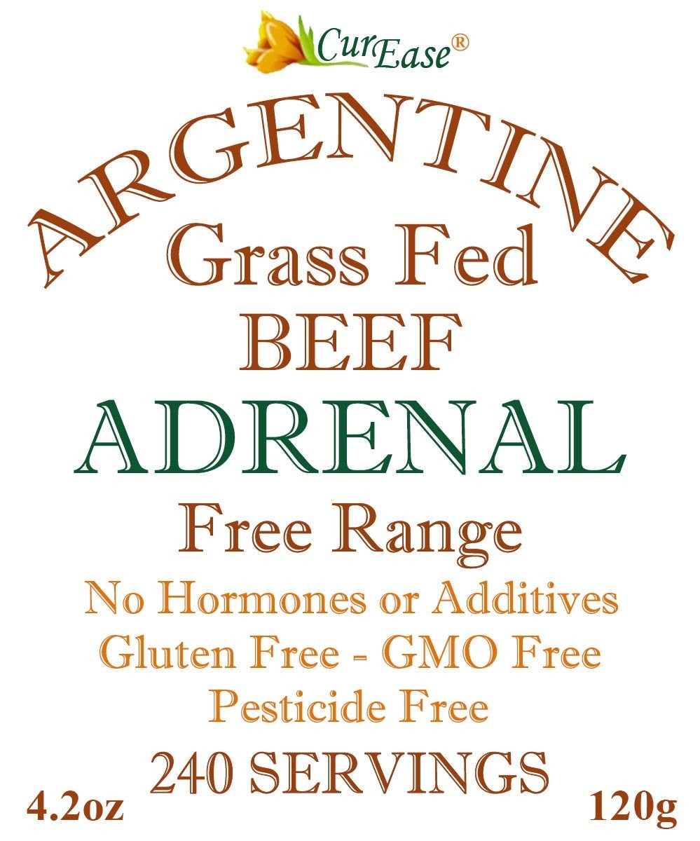 Grass-Fed Argentine Beef Adrenal Powder 4.2oz – Natural Energy & Vitality Boost