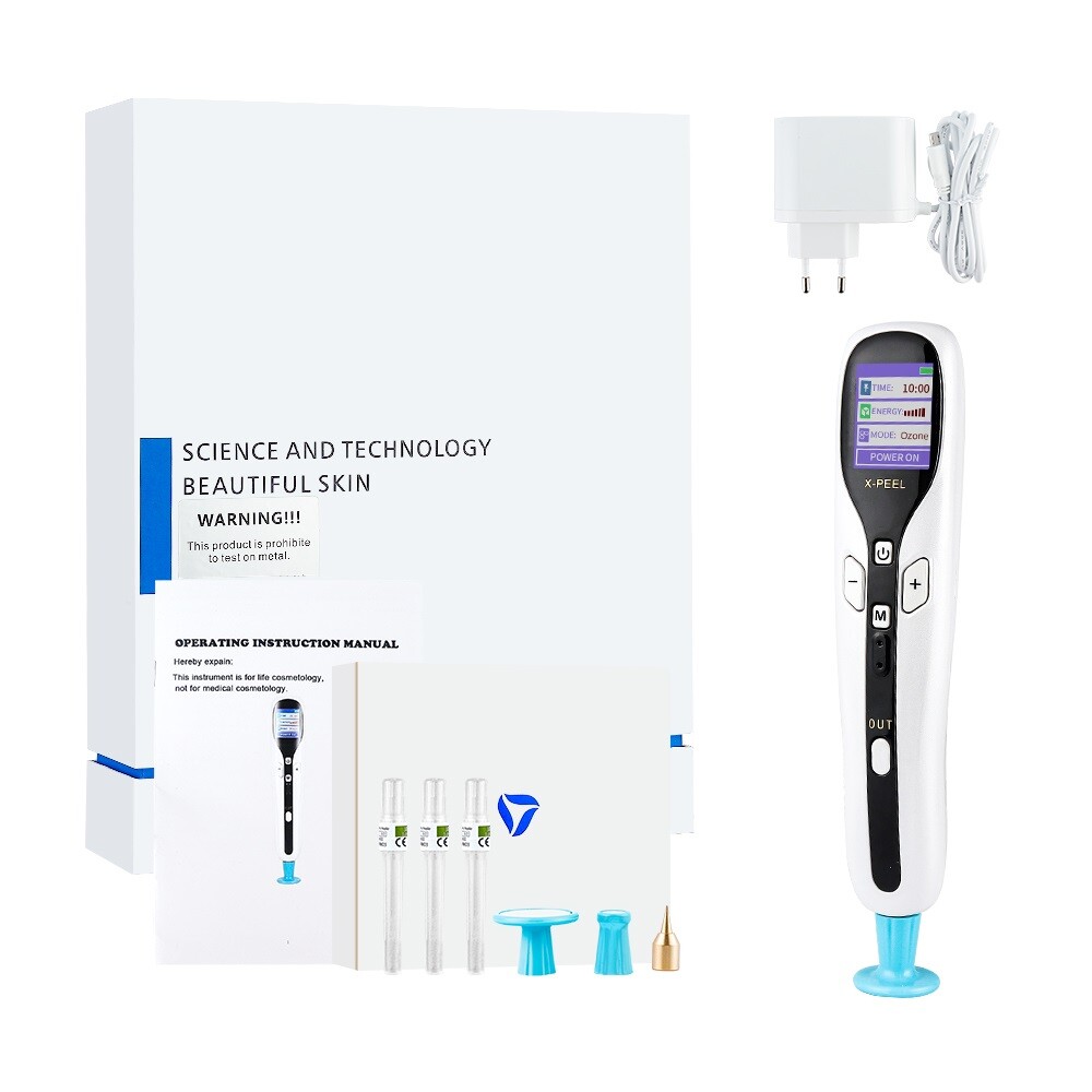 2 in1 Ozone Fibroblast Plasma Pen Skin M0le Dark Spot Remover Face Lift Pen Tool