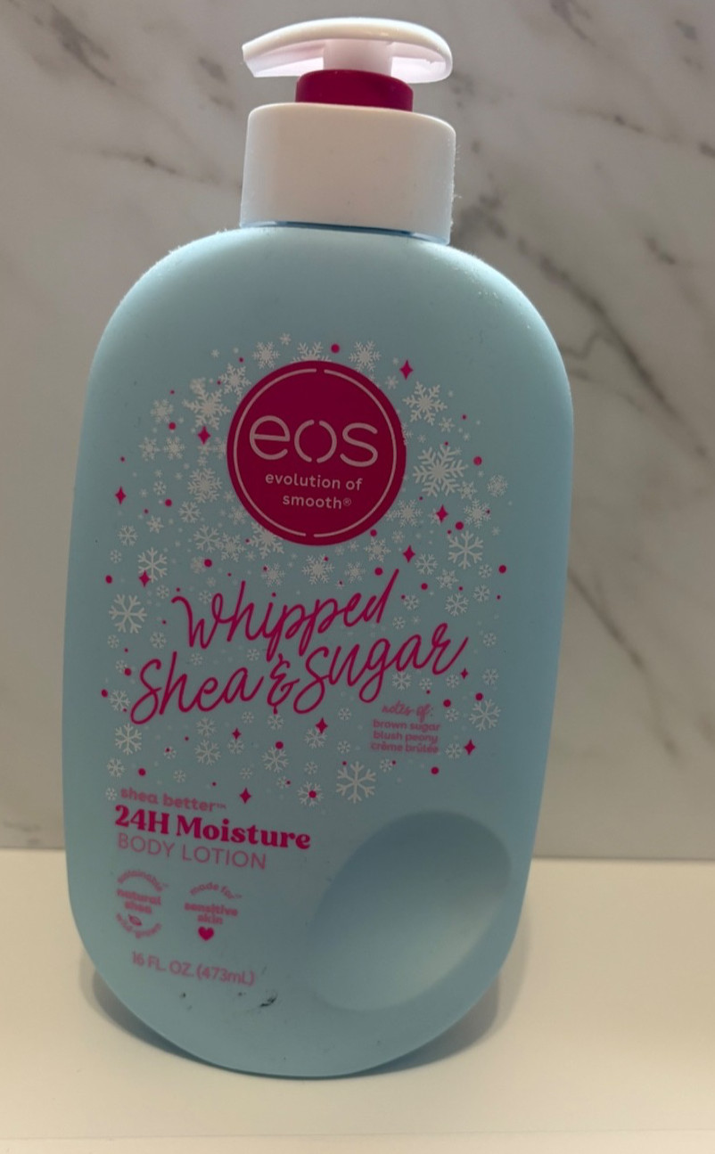 EOS Whipped Shea and Sugar Body Lotion – Limited Holiday Edition – 16 fl oz