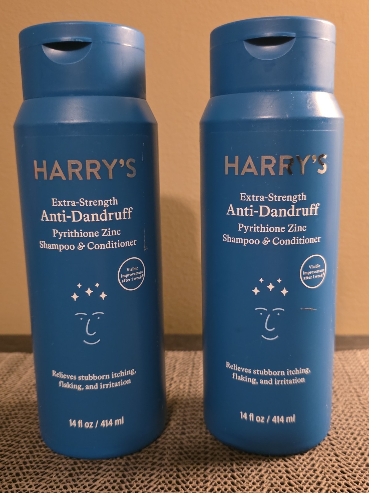 Harry’s anti-dandruff 2 in 1 shampoo & conditioner 14 oz (2 pack) exp01/2026