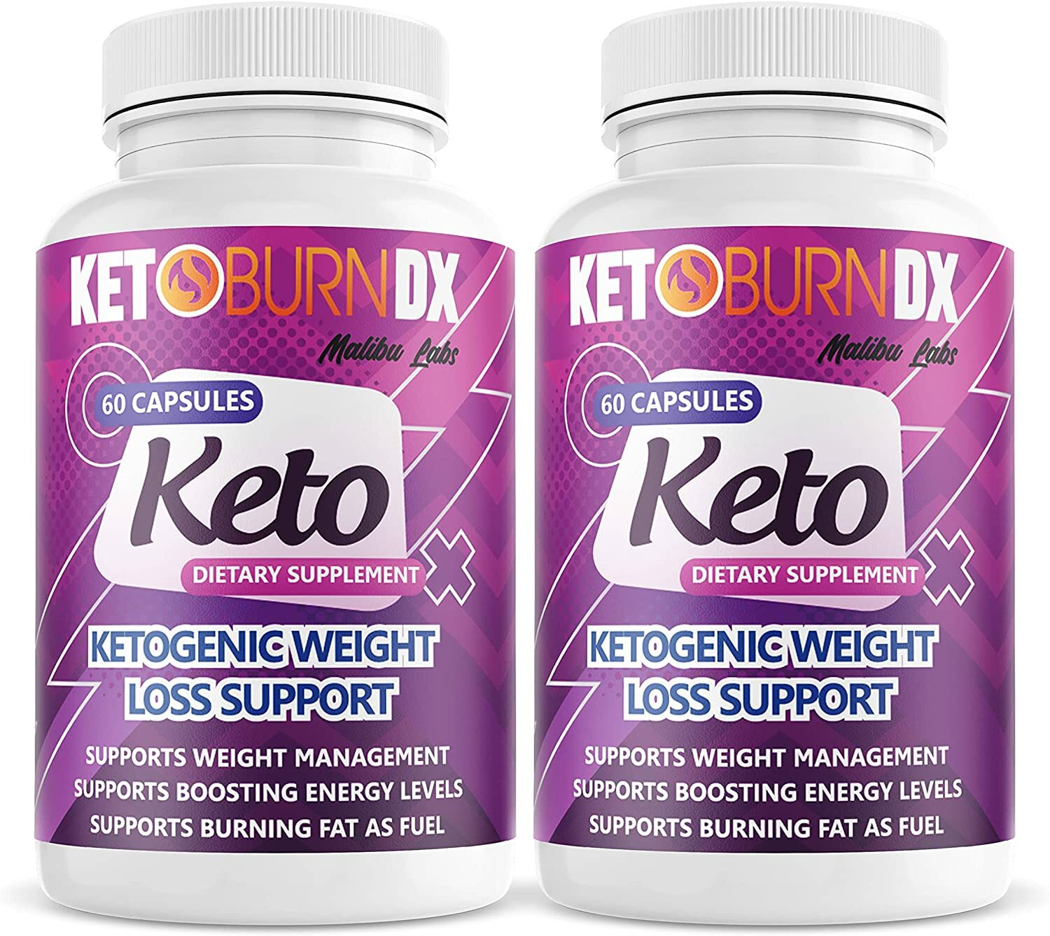 Keto Burn DX, Advanced Formula, Made in The USA, (2 Bottle Pack), 60 Day Supply