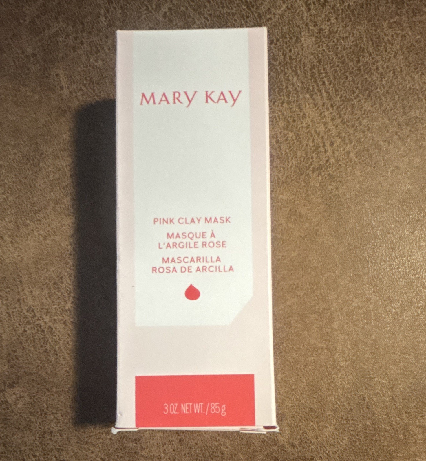 Mary Kay Pink Clay Face Mask Dermatologist-Tested Non-Comedogenic 3 oz 155315