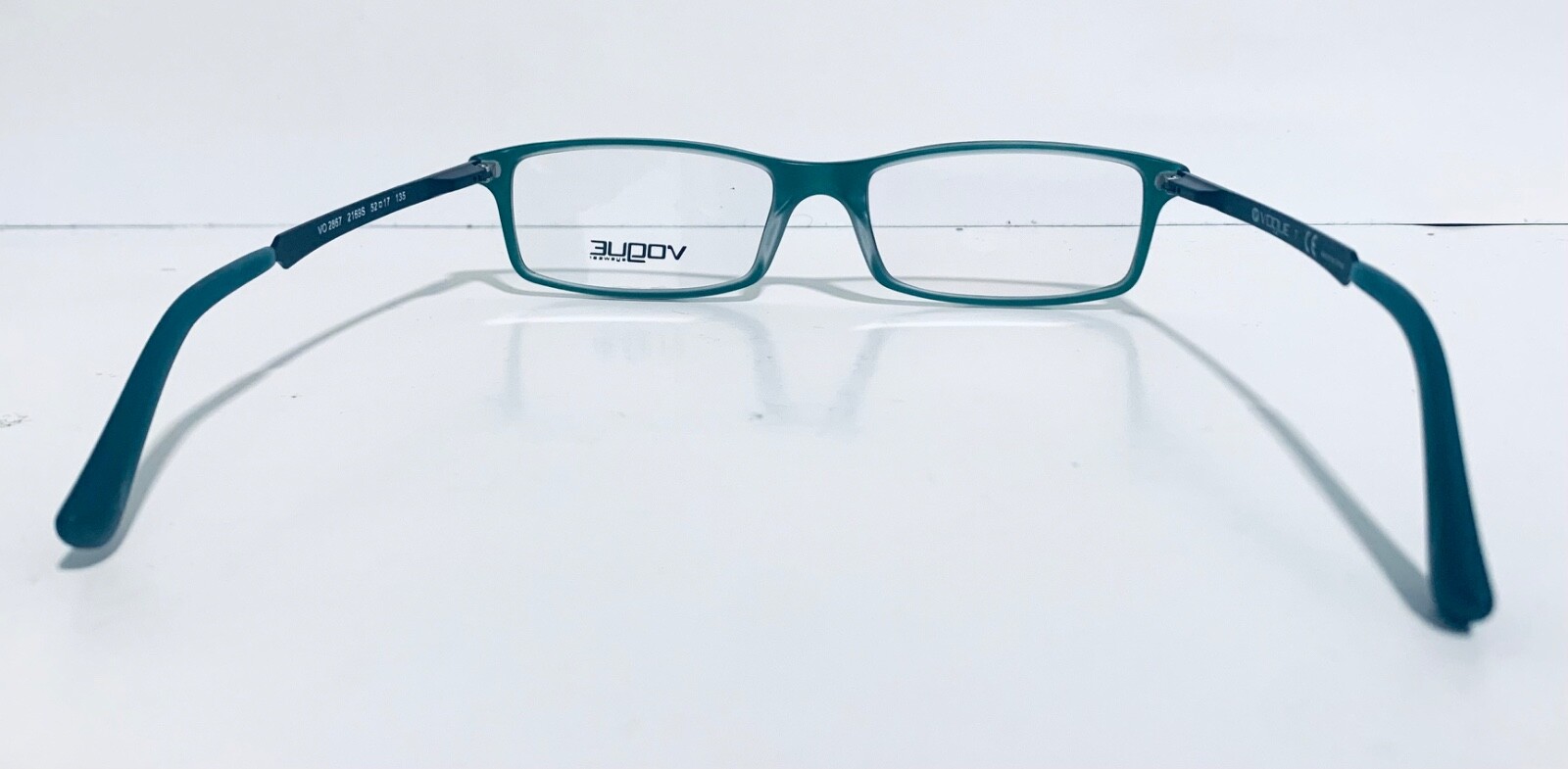 VOGUE VO 2867 2169S MATTE TEAL GREEN AUTHENTIC EYEGLASSES RX 52-17-135 MM